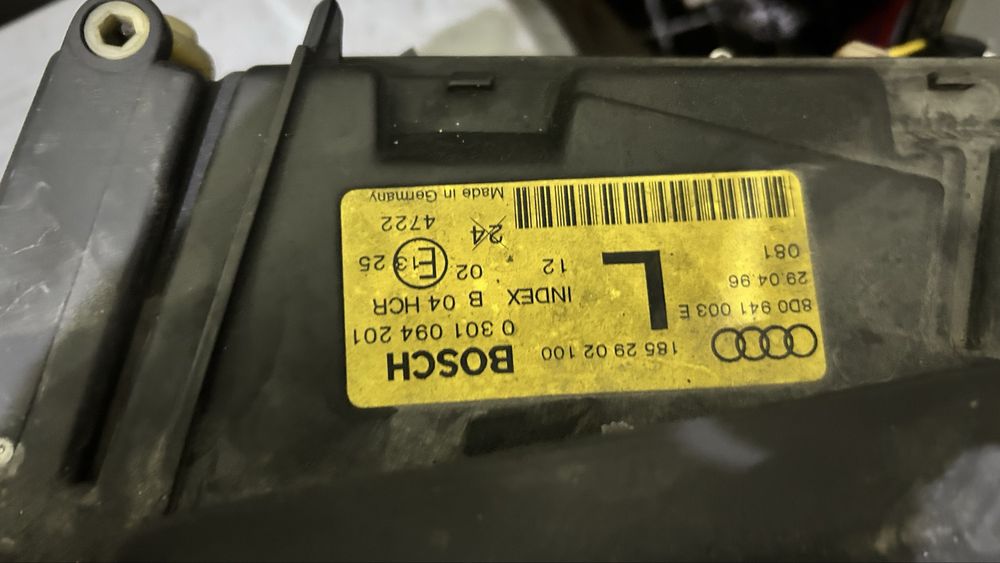 Conjunto de opticas audi a4 b5
