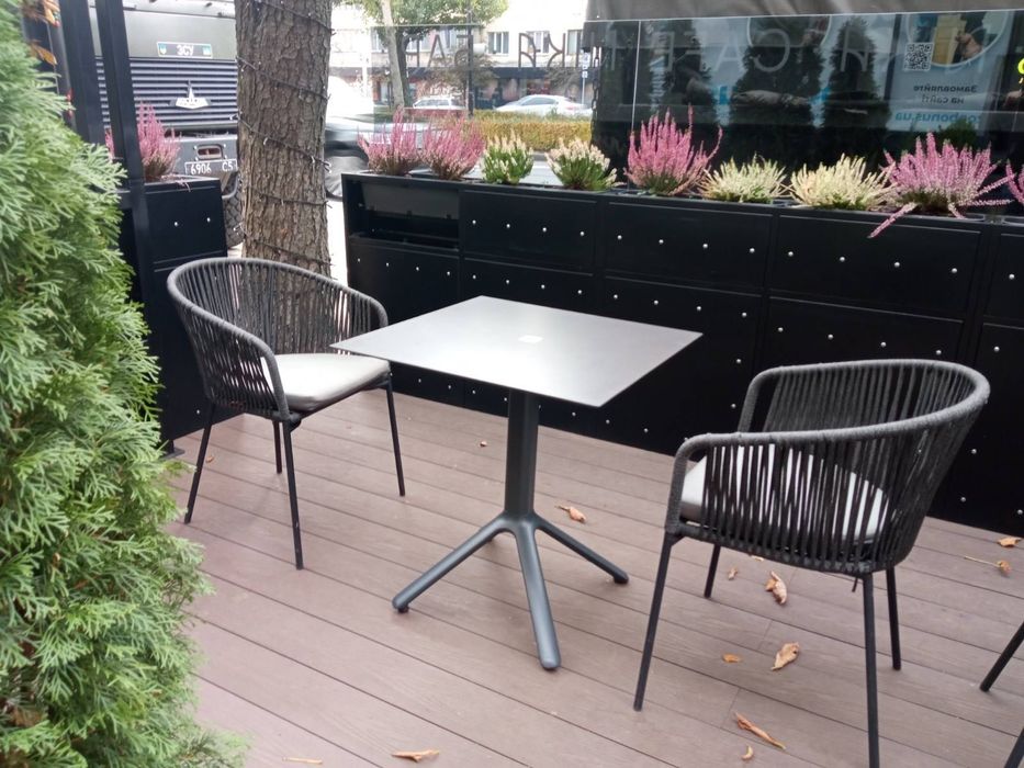 Продам або обміняю комплекти стільців зі столами для кав'ярні.