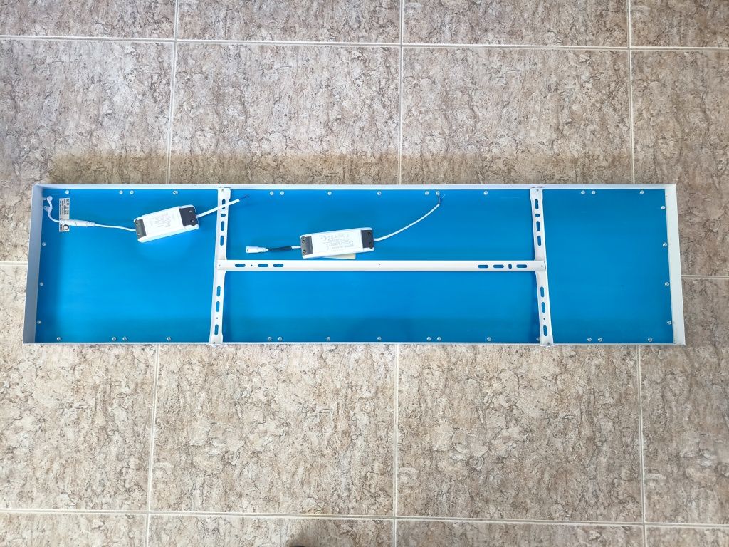 Painel led 120x30 48w 4800lm 4000k Berna c/ 2 drivers