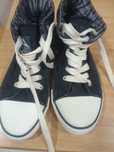 Ténis bota homem em preto