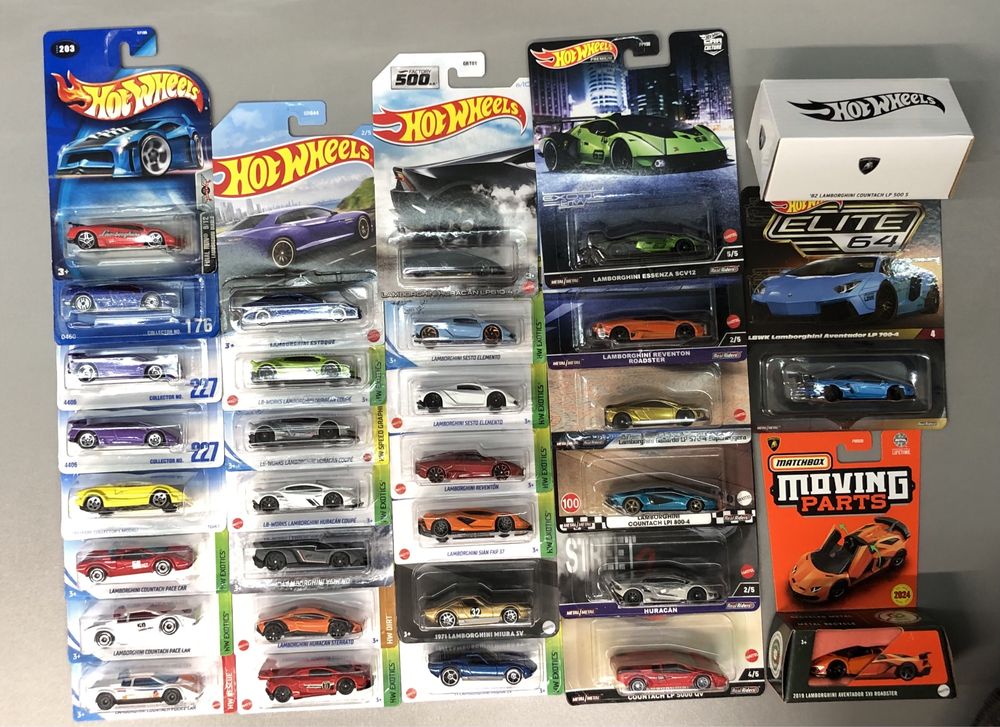 Масштабні моделі Hot Wheels - Lamborghini
