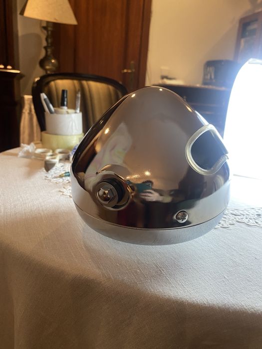 Farol led de moto cromado novo - 2 disponiveis