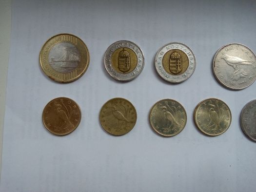 Монета Форинт Forint Венгрия тетри лари Грузия Бани Bani Румыния