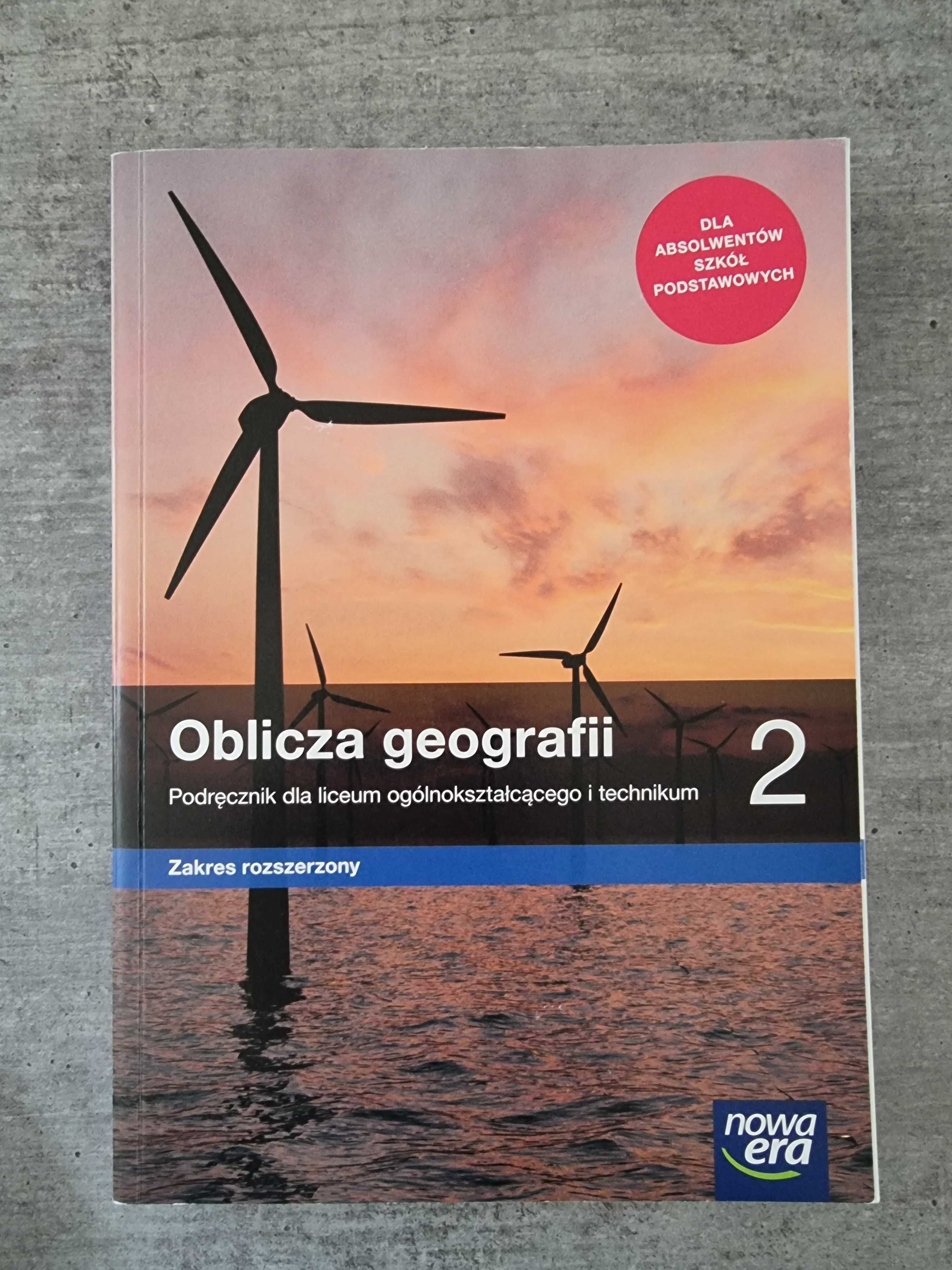 Oblicza geografii 2 - Nowa Era 2020 Zakres Rozszerzony