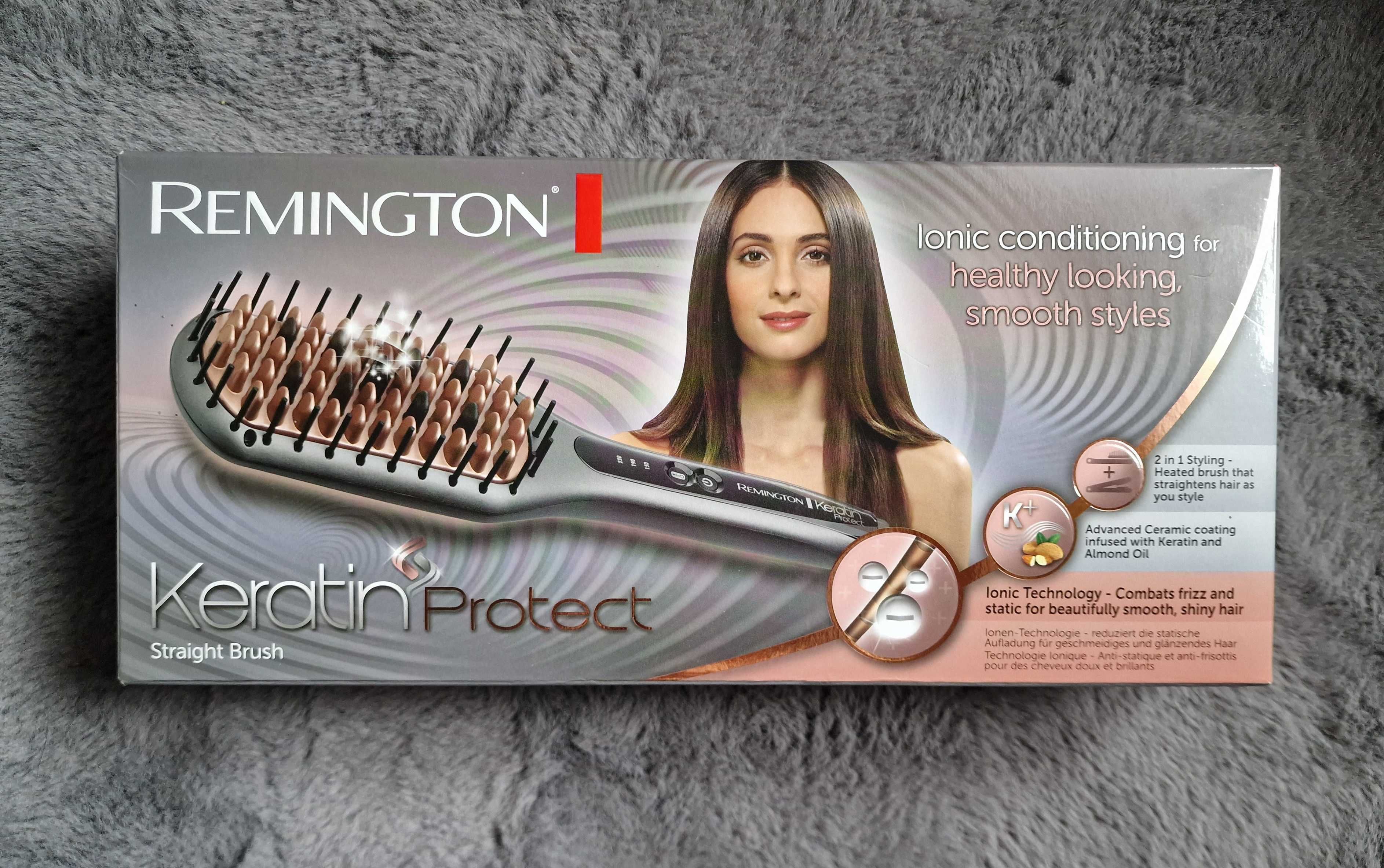 Szczotka prostująca Remington CB7480 keratin protect