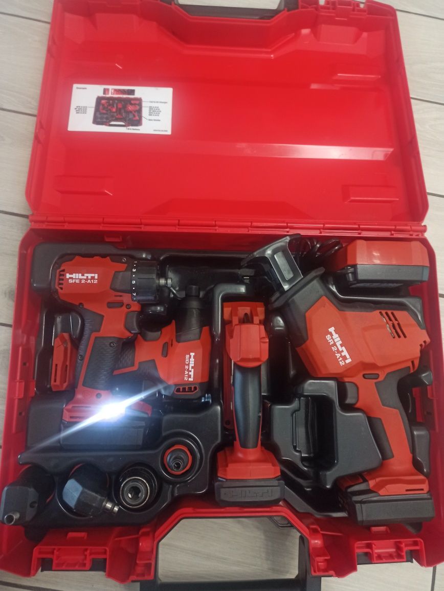 Hilti, комплект інструментів