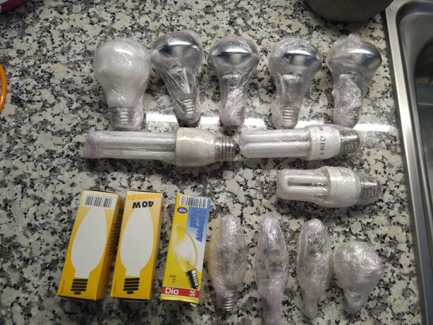 Conjunto de 11 lâmpadas