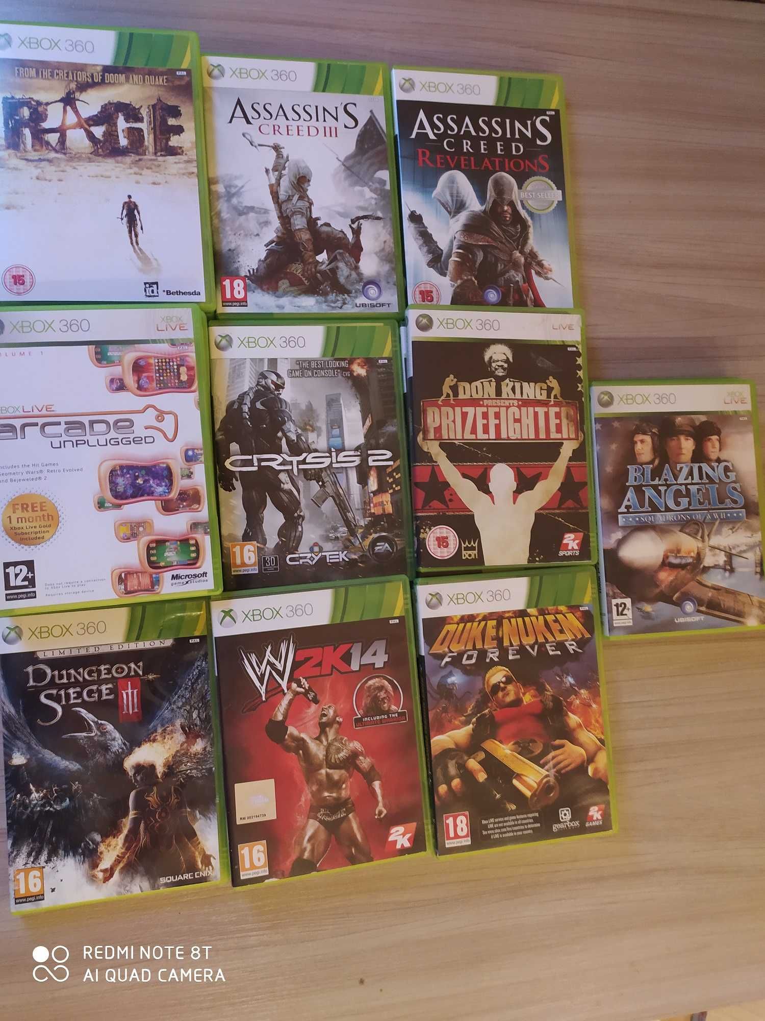 Gry na X box 360