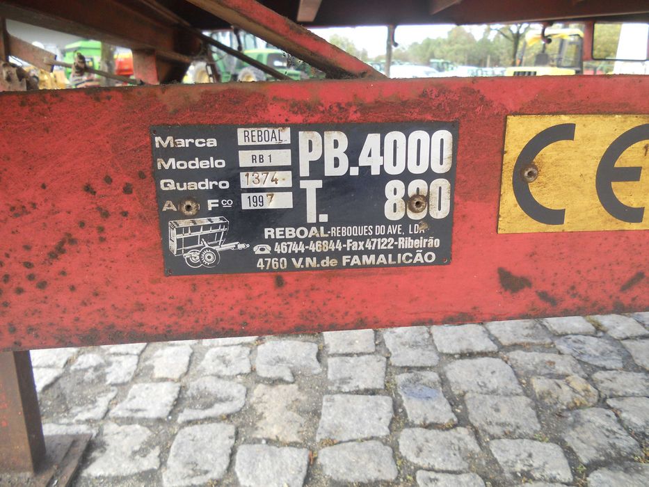 Reboque Reboal 4000Kg
