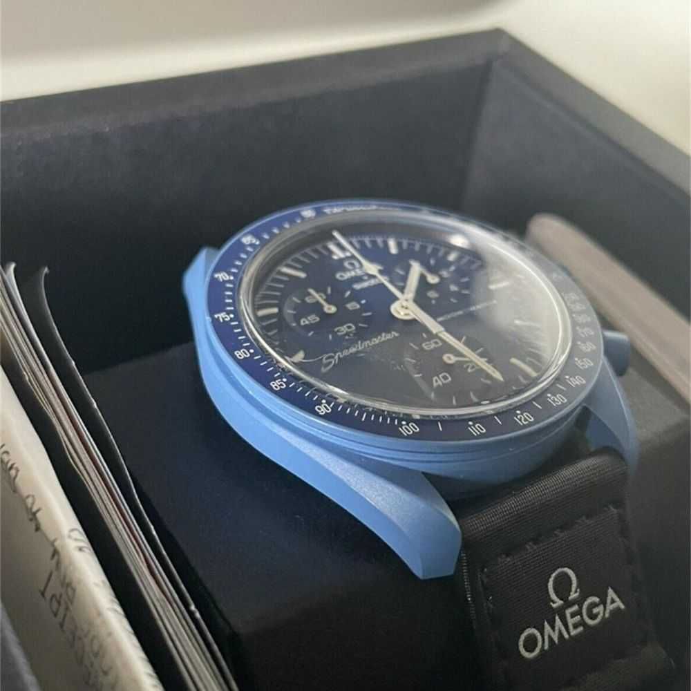 Mission To Neptune SO33N100 Omega x Swatch Limitowana Edycja
