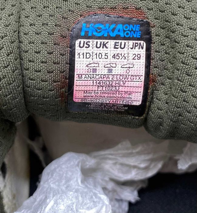 Кросівки Hoka Anacapa 2 Low Gore-Tex (1141632-hly) оригінал