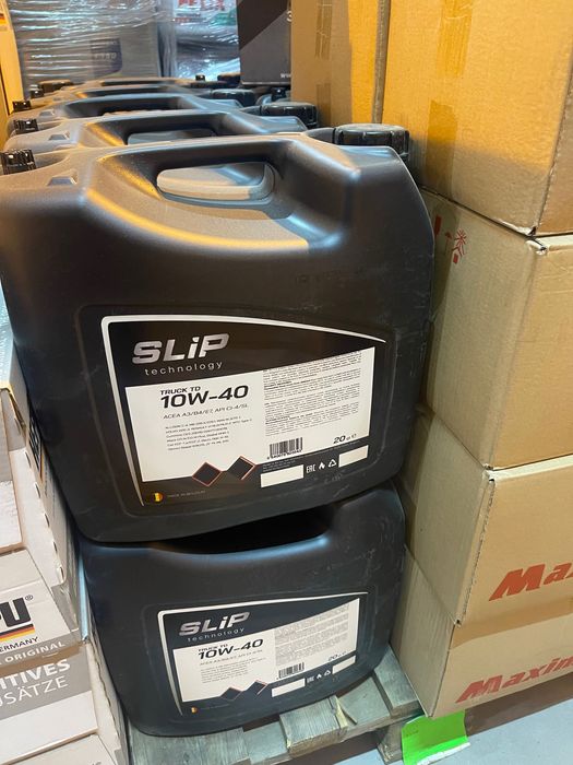 Грузовое масло полусинтетика Slip 10W-40 TRUCK TD 20L Бельгия