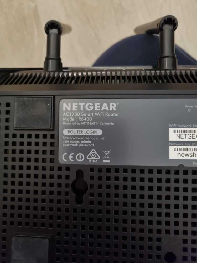 Router Netgear AC1750 R6400 Mb/s a/b/g/n/ac 1750Mb smart wifi