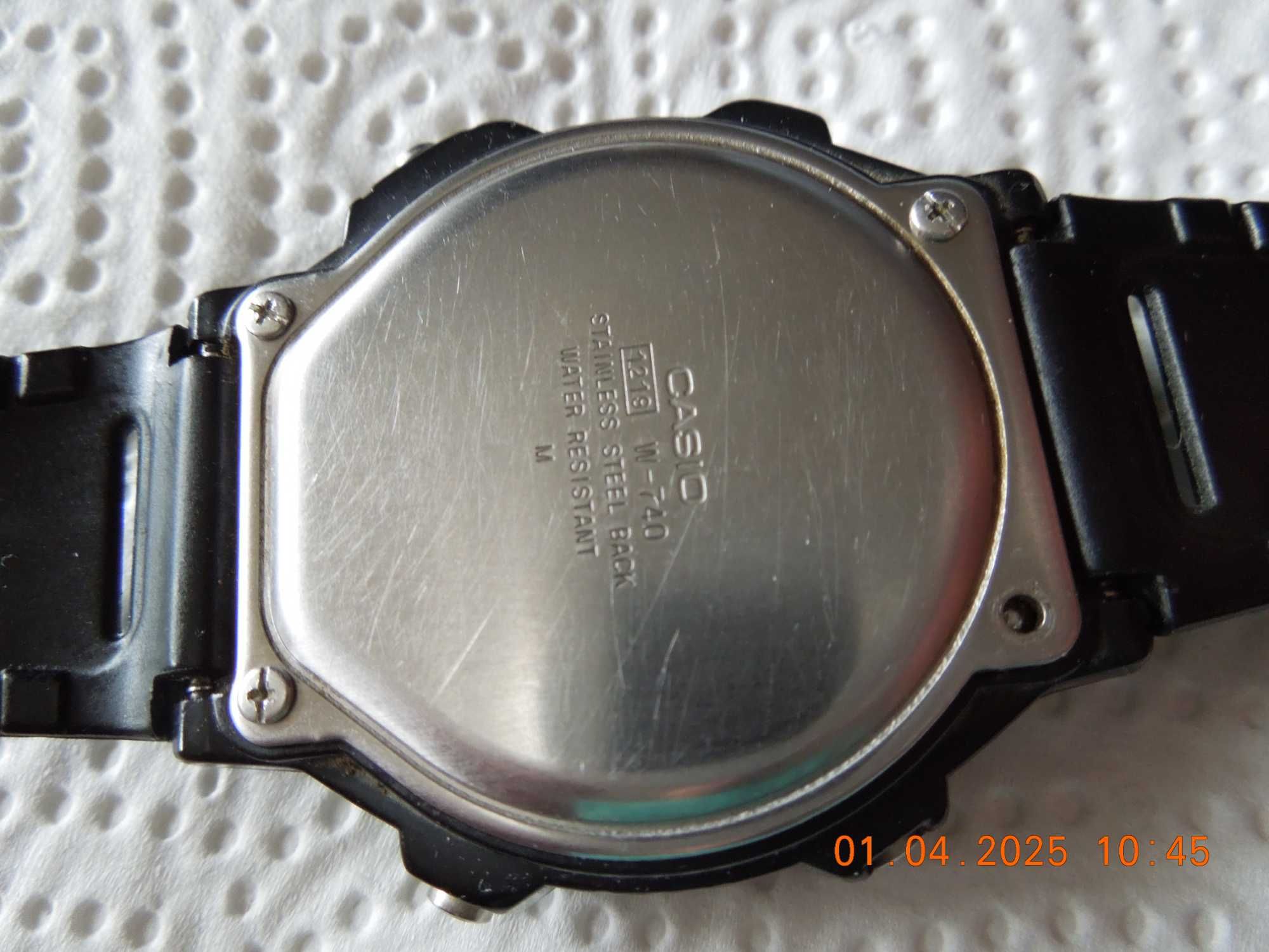 zegarek casio w-740