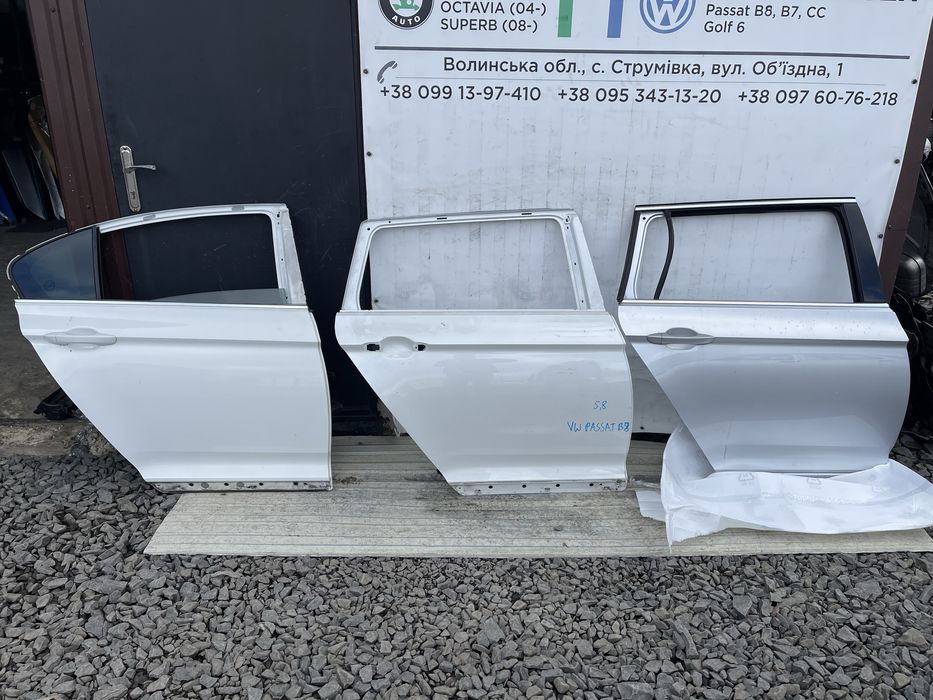 Двері Дверь Passat B8 Пассат Б8