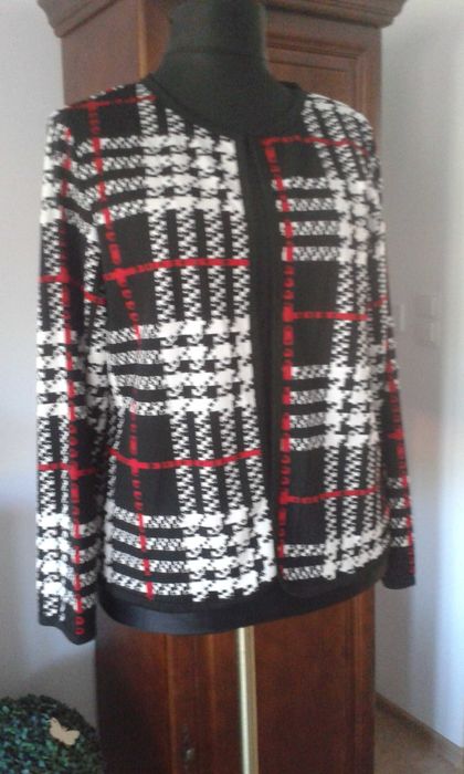 XXL 44/46 Narzutka Żakiet marynarka damska Duży rozmiar