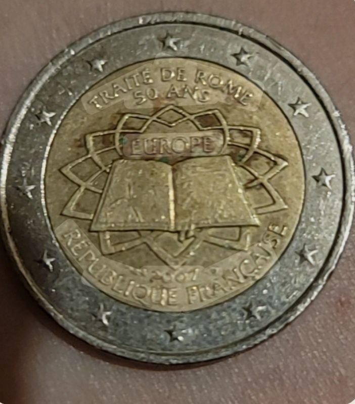 Moeda 2€, França 2007