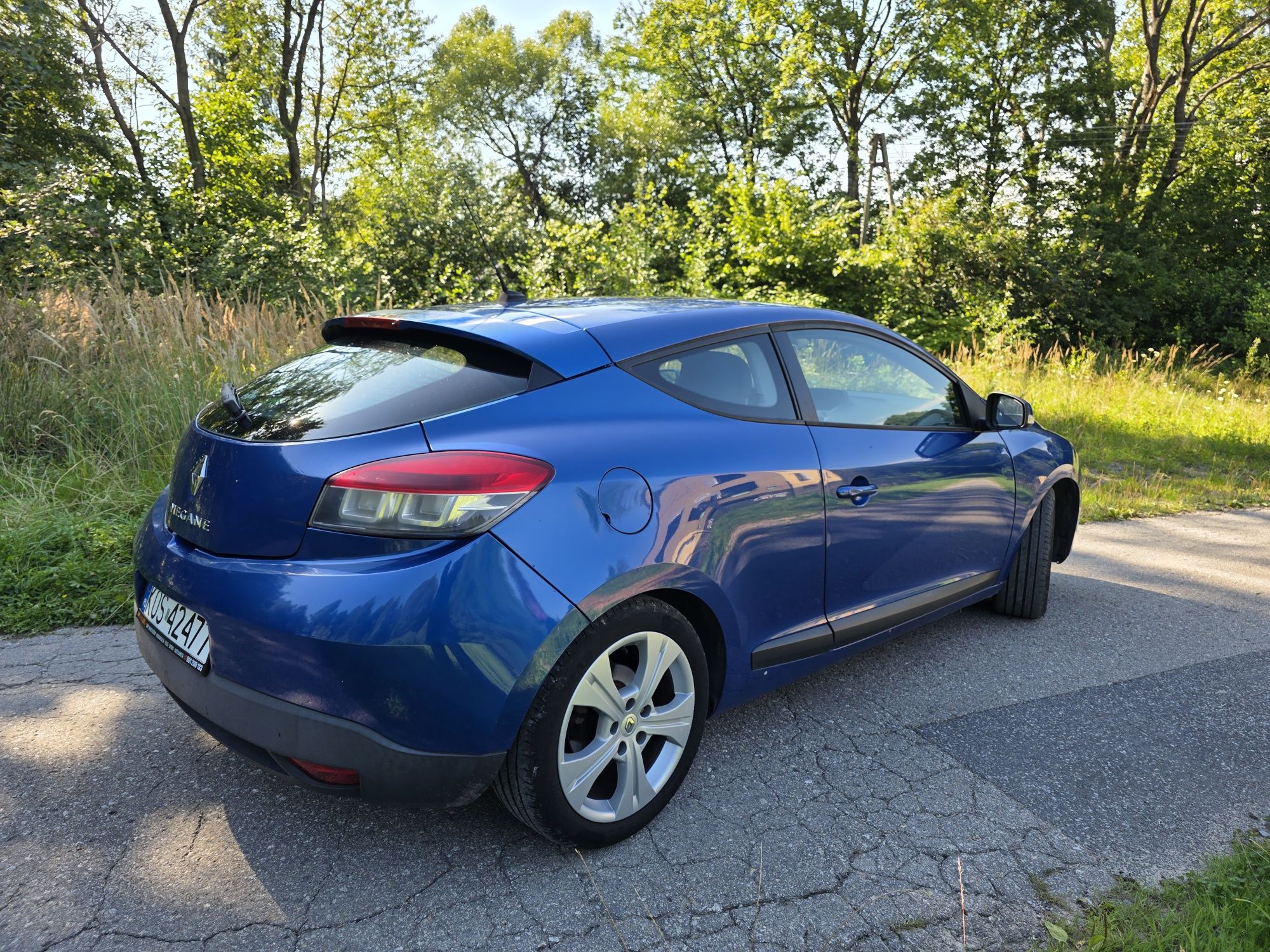 Renault megane 3 coupe 1.5 dci 2009r klima navi alu17