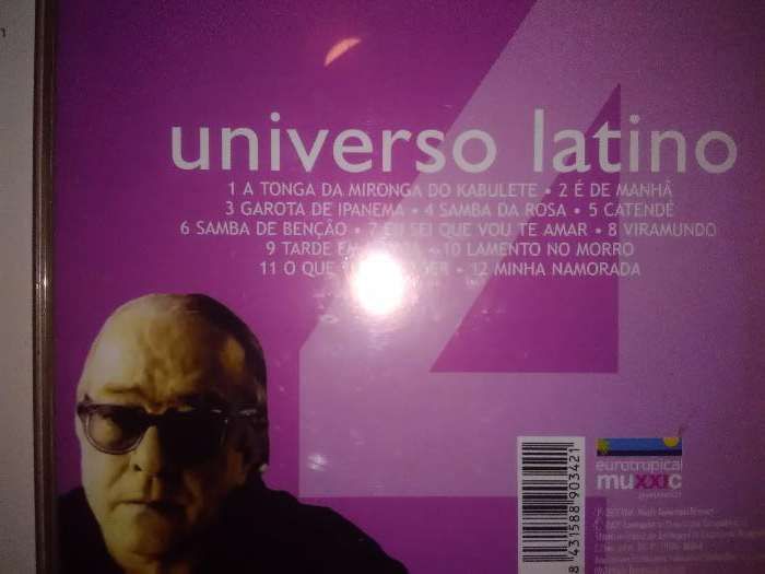 CD Original vinicius de Moraes - Universo Latino