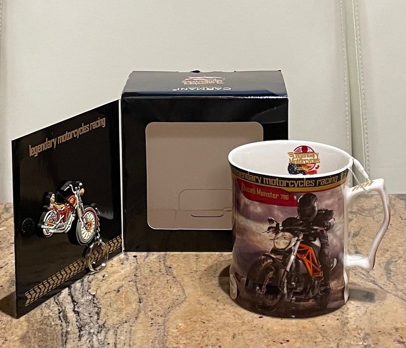 Kubki prezent dla Pary  Carmani/ Legendary Motorcycles/Kolekcja Nowe