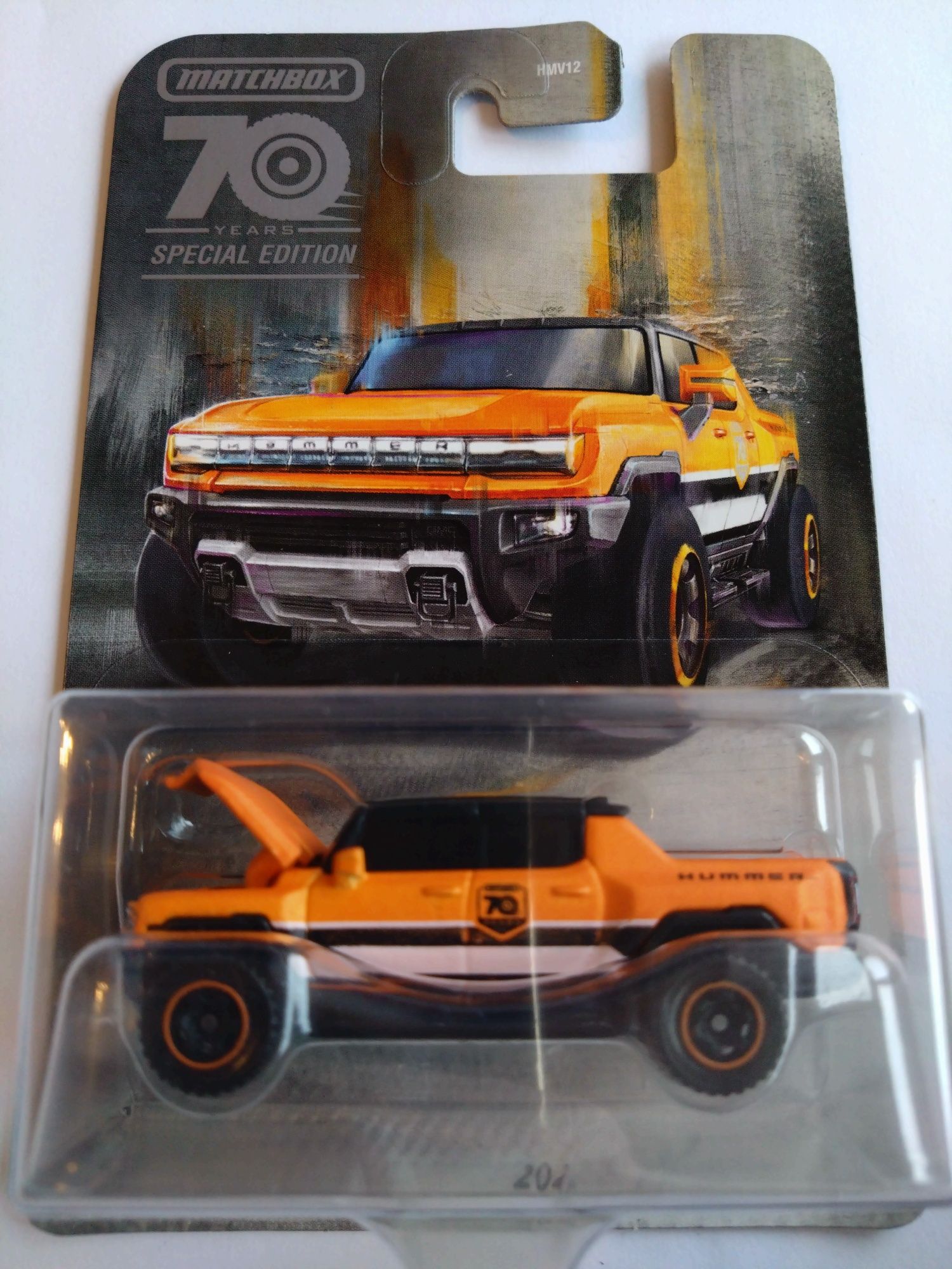 Matchbox HUMMER EV - 70 Years Special Edition.