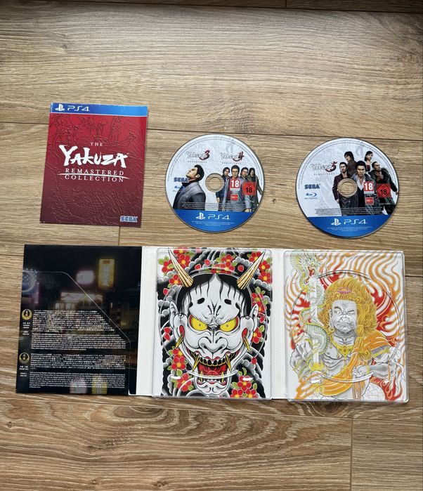 Gra Yakuza Remastered Collection 3w1 Playstation 4 Ps4 Ps5