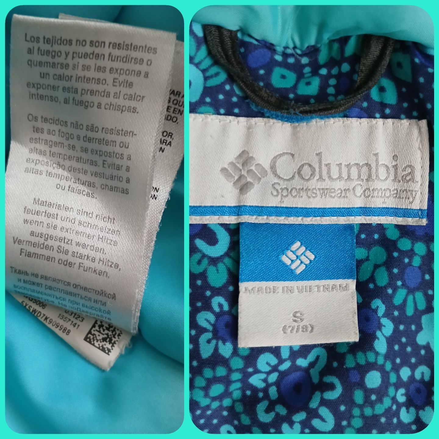 Куртка Columbia на девочку зимняя