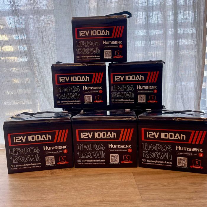 ‼️Безкоштовна доставка lifepo4 акумулятор 100a для інвертора та дбж