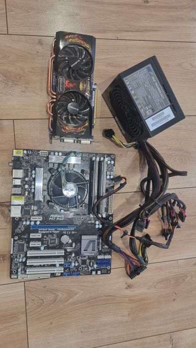 plyta główna, ram i procesor czesci