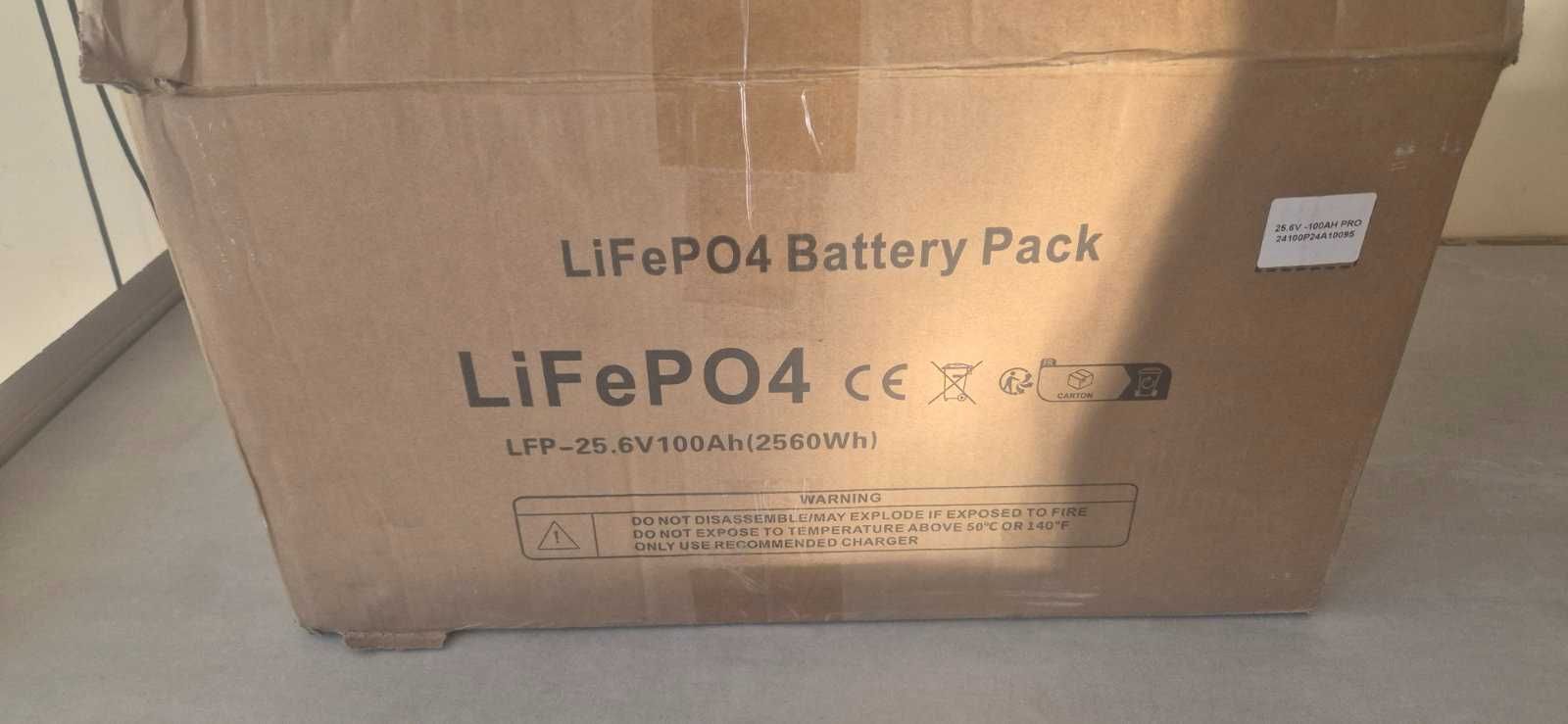 Logic Power Лодочний Акумулятор LiFepo4 SmartBMS Bluetooth 24V 50Ah