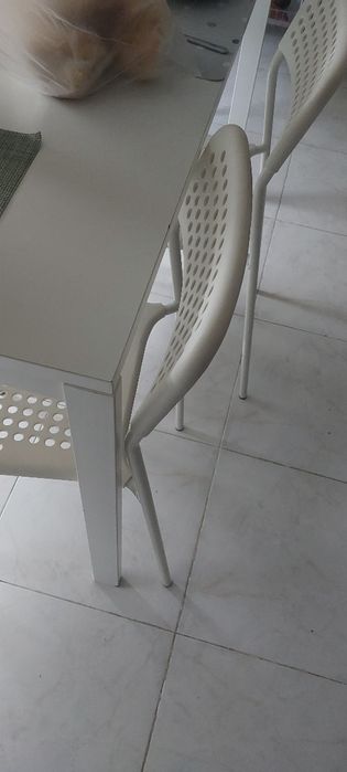 1 Mesa 6 Cadeiras ikea 125x746 Cadeiras ikea Usado Entrega Gratis
