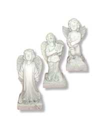 Figurka aniołek gipsowy zestaw 3 różnych Aesthetic