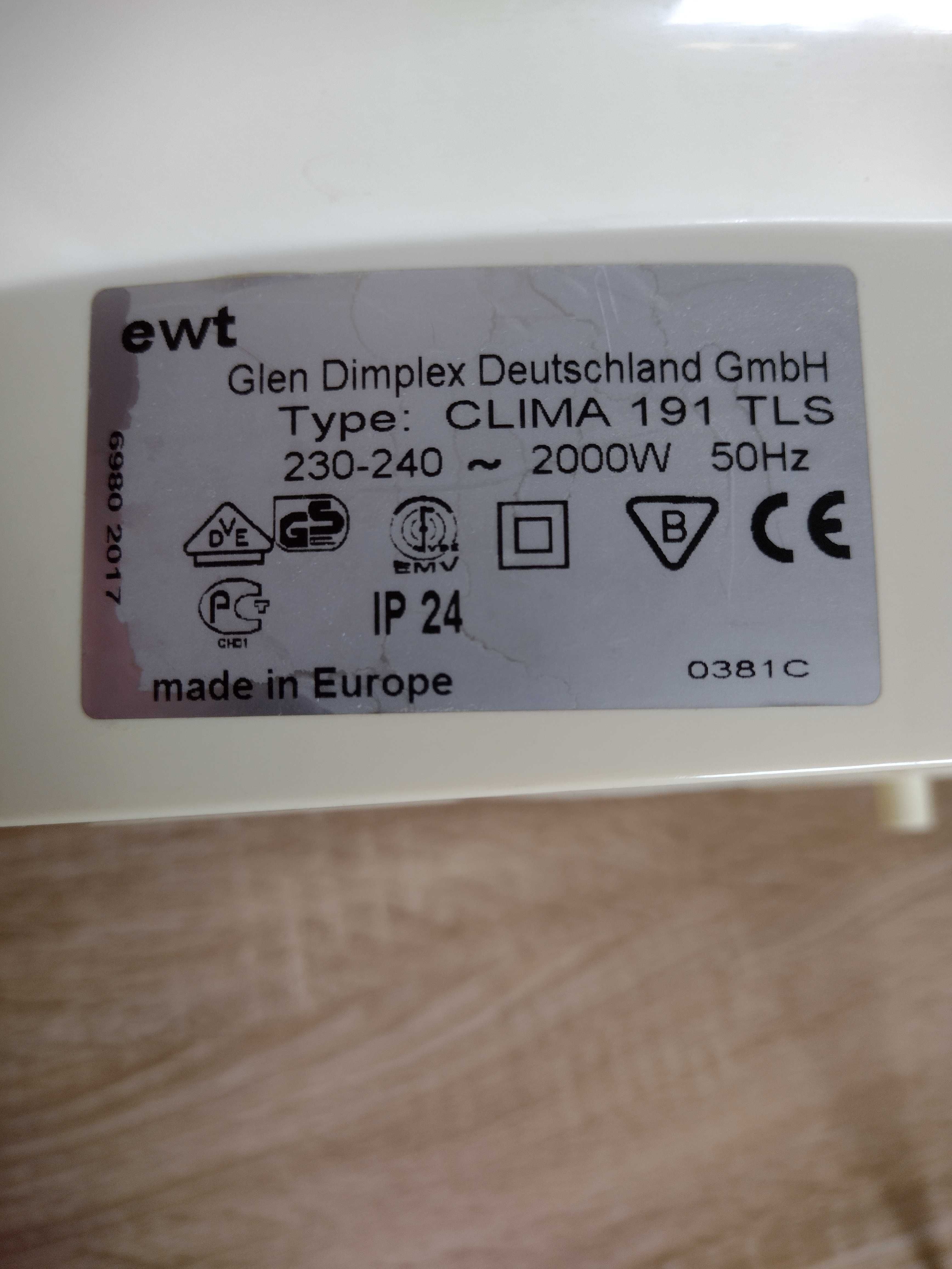 Dmuchawa CLIMA 191 TLS 2000W