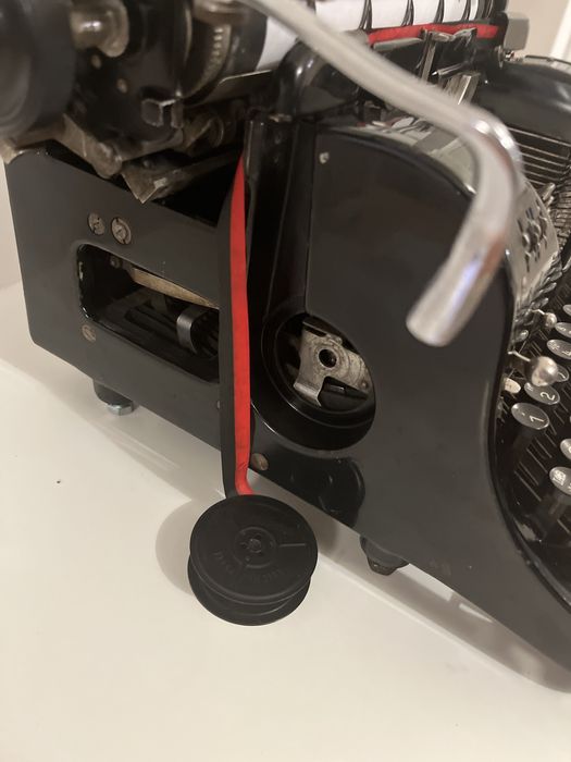 Maszyna do pisania Olympia diplomat 1937 polska klawiatura