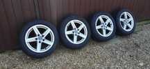 Koła 205/55 R16 5x112 Alufelgi + opony zimowe Audi A2 A3 A4