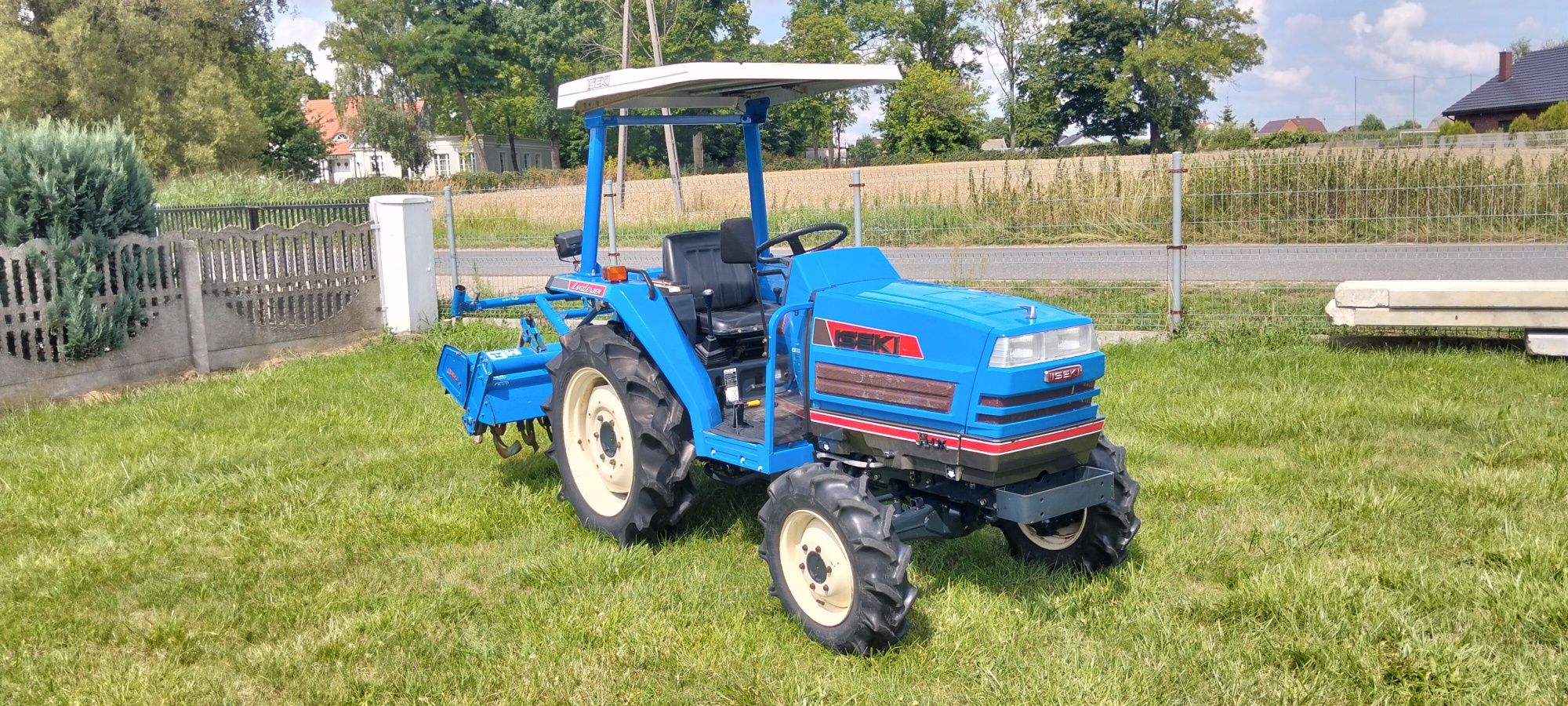 Traktorek 4x4 24 km wspomaganie rewers iseki tur ciągnik kubota