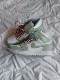 Air Jordan Retro 1 Green Buty damskie trampki 36-40