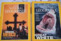 English is essential. National Geographic (2 egzemplarze) – Angielski.