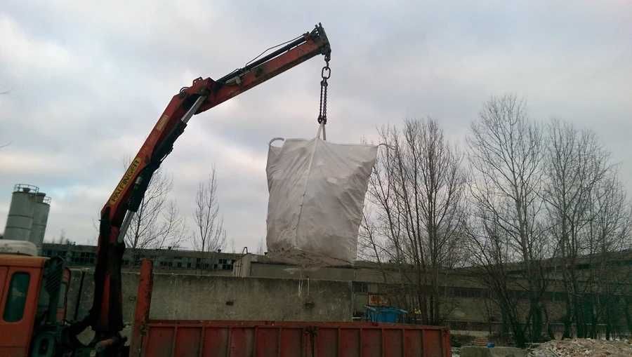 Wywóz gruzu ziemi cena od 200 zł za worek Big Bag m3.