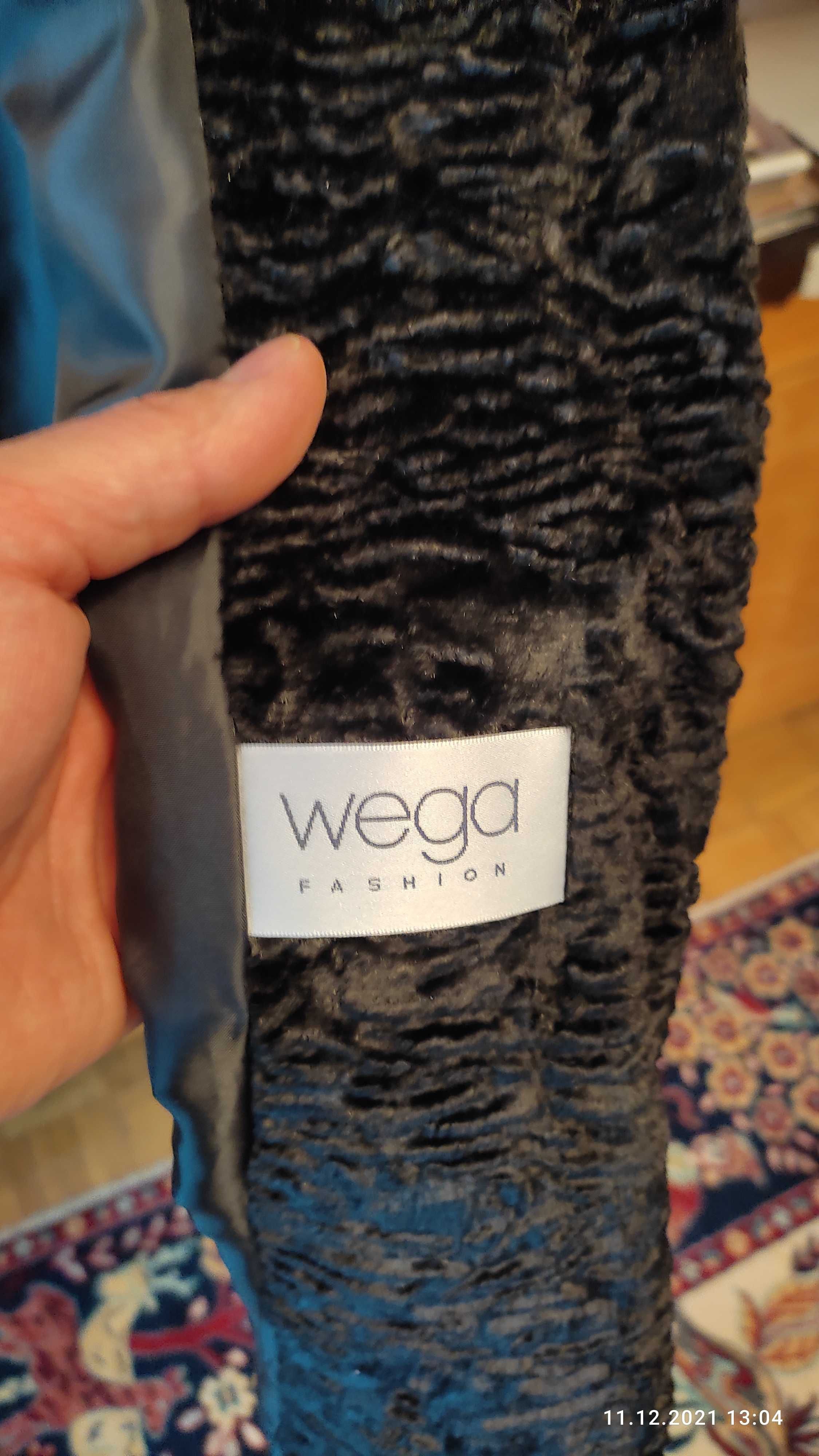 Kurtka futro  Karakuly czarne Wega rozmiar 44