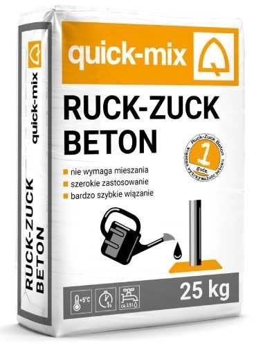 Szybkowiążący beton RZB Ruck-Zuck Beton Szybki bez mieszania!