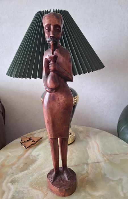 Витончені 4 дерев'яні  фігури колекційні