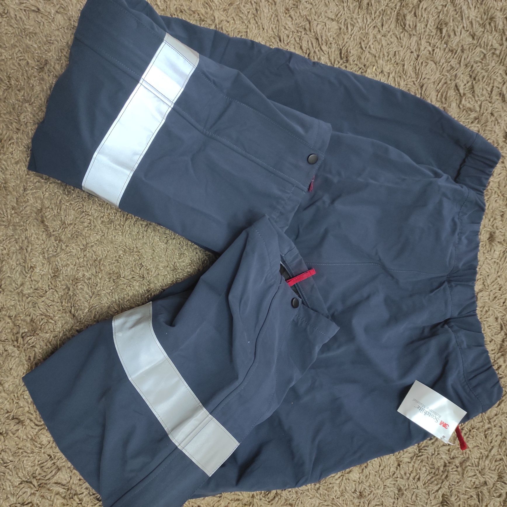 Kurtka+spodnie XL 3M Scotchlite ubiór roboczy ochronny Reflective Mat