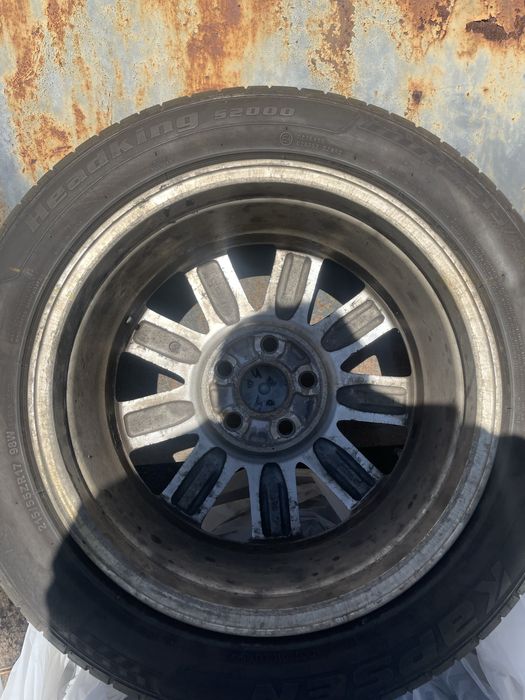 Копмлект колёс, резина диски  r17 215 55 5x114.3