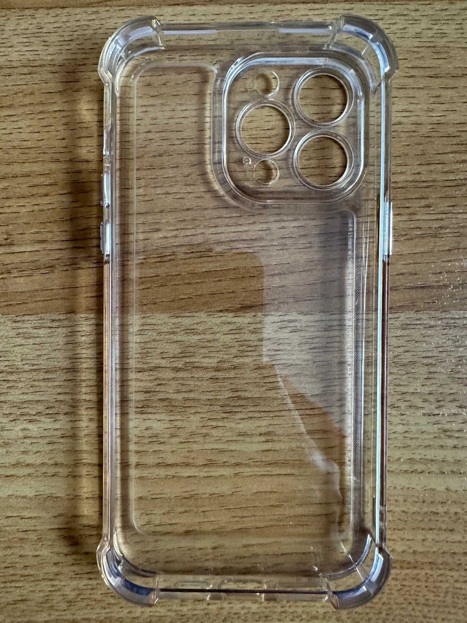 Чехол на iPhone 14 Pro Max силиконовый прозрачный