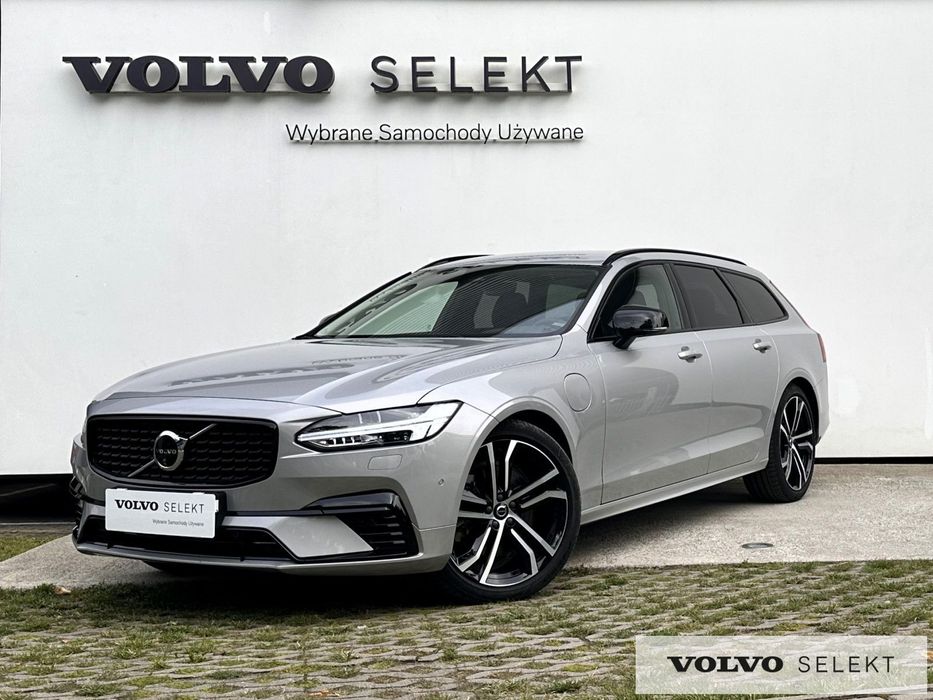 Volvo V90 ASO, Gwarancja, VAT 23%, Felgi 20, Kamera 360, Hak, Aktywne zawieszeni