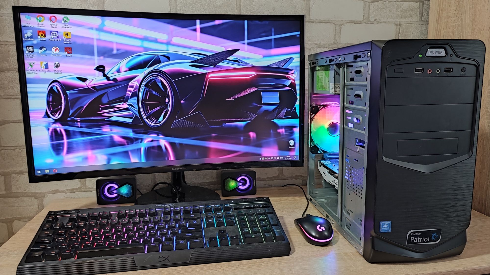 Игровой ПК i5 GTX 1060 CS 2 GTA5 WOT fortnite RUST dota2