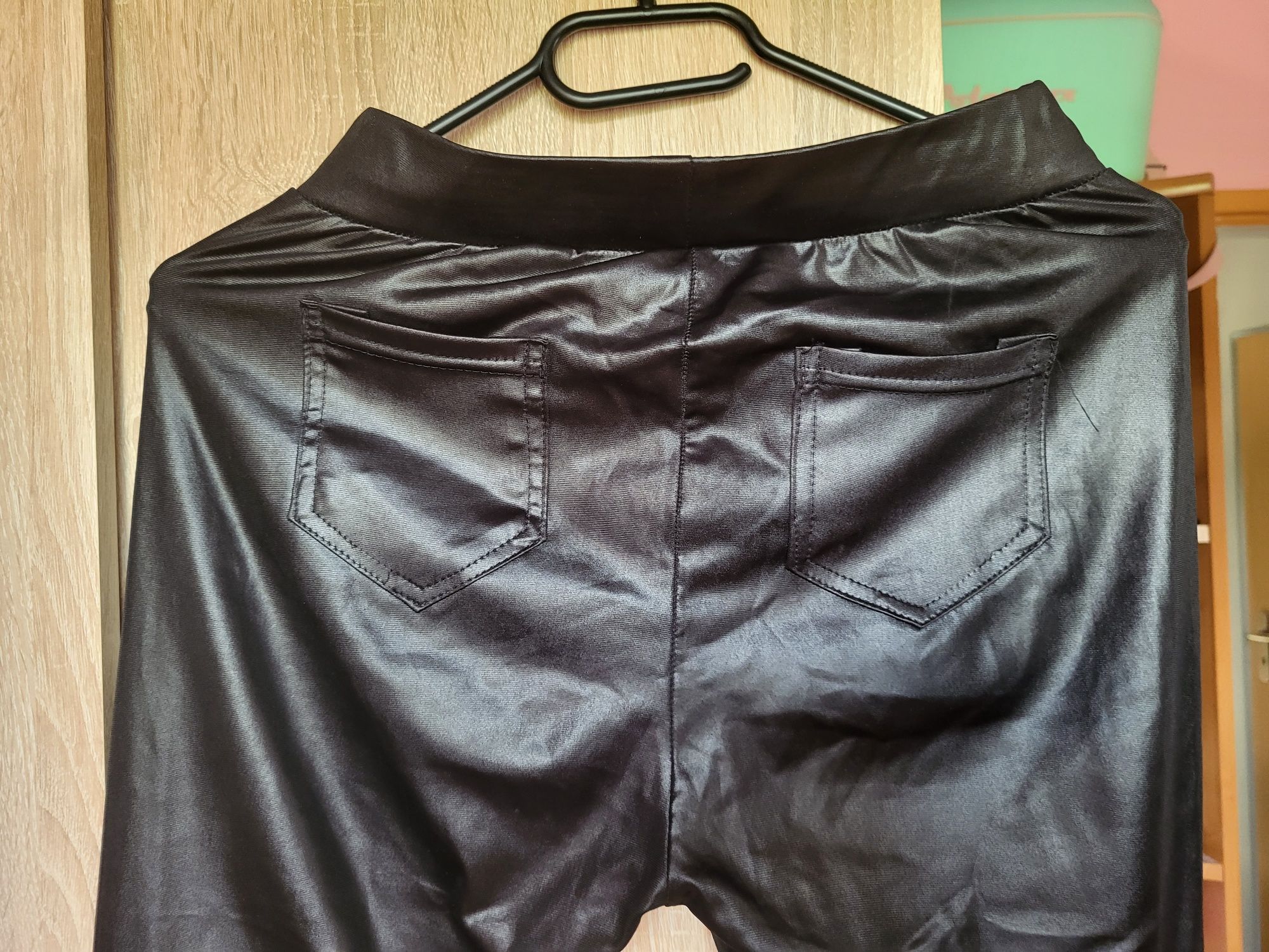 Legginsy imitacja skórki xl małe xxl