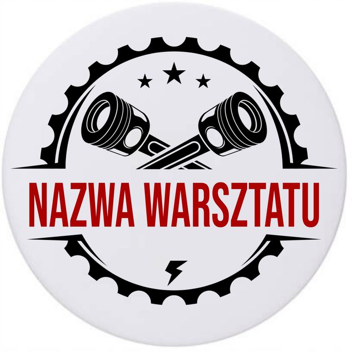 Podkładki ceramiczne pod kubek 4 Personalizowane do Warsztatu
