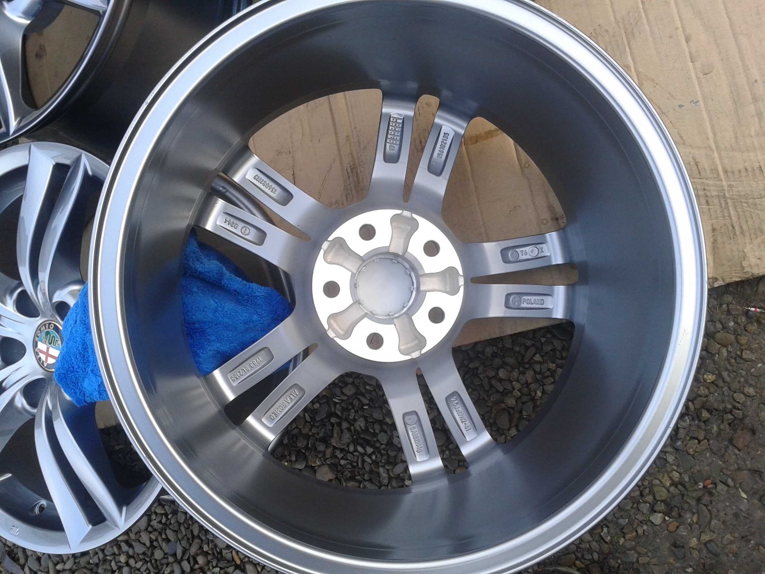 nowe oryginalne felgi r17 opel jeep renegade compass fiat 500x mielec